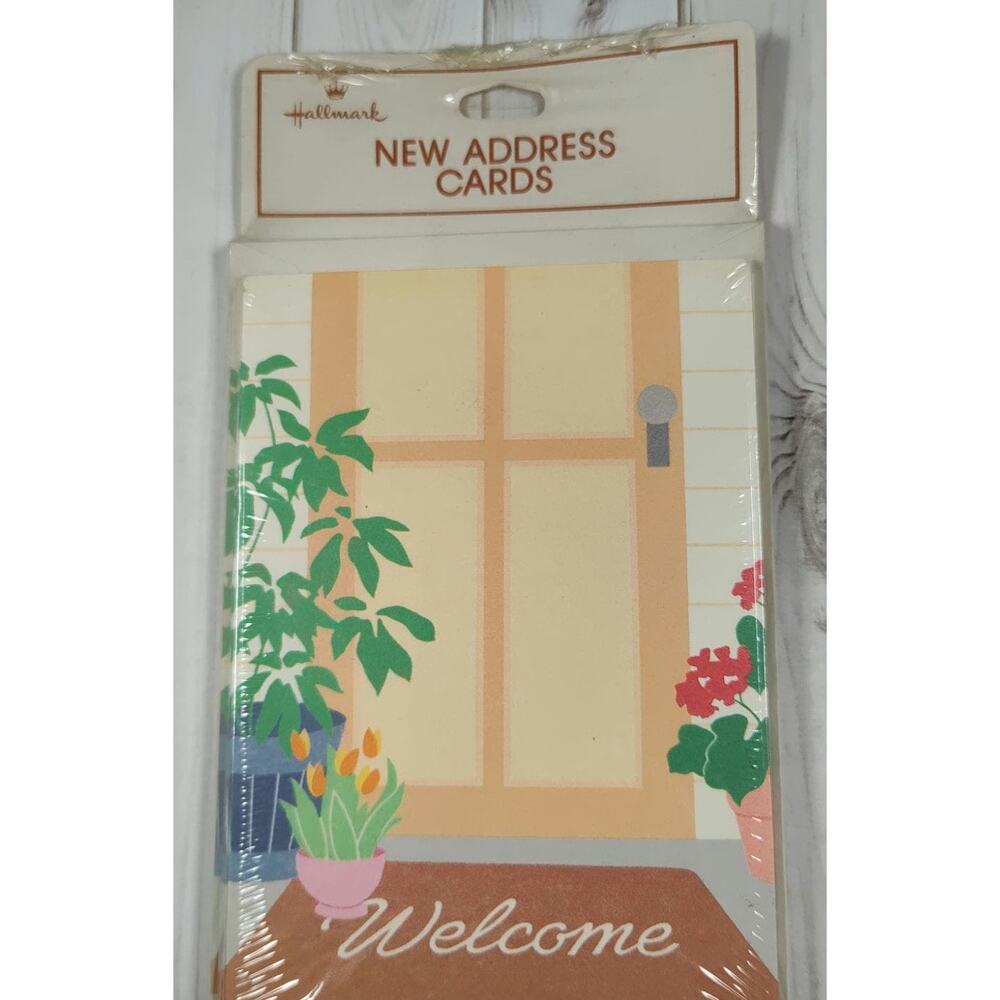 Hallmark Moving, New Address Cards New Old Stock Set of 10 Cards & Envelopes